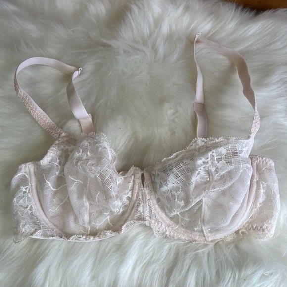 Simone Pérèle Reve SheerDemi Sakura Pink Size 34D